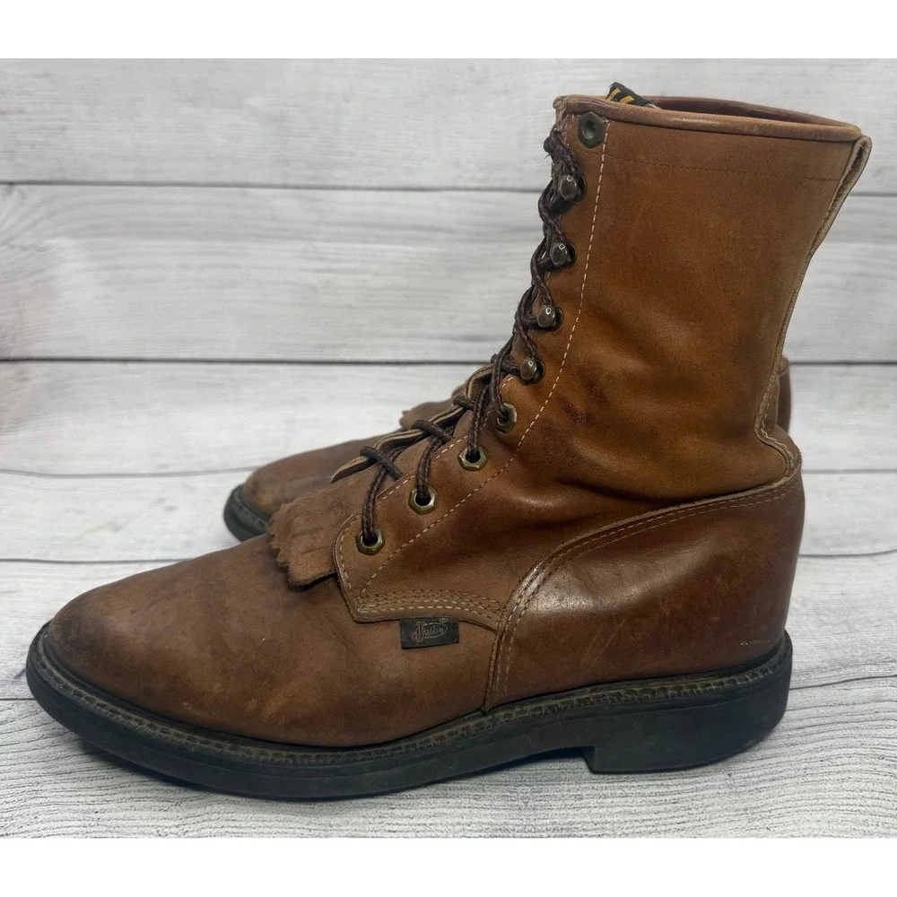 Justin Boots light scuffs